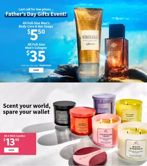 Bath & Body Works catalogue in Kamloops | Father's Day Sale | 2025-06-13T00:00:00.000Z - 2025-06-15T00:00:00.000Z