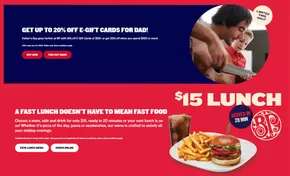 Boston Pizza catalogue in Drummondville | GET UP TO 20% OFF | 2025-06-13T00:00:00.000Z - 2025-06-15T00:00:00.000Z
