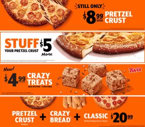 Little Caesars catalogue in Saskatoon | Current deals and offers | 2025-06-13T00:00:00.000Z - 2025-07-13T00:00:00.000Z