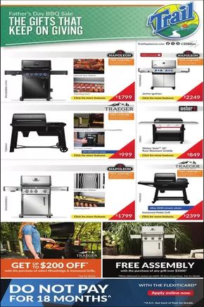 Trail Appliances catalogue in Saskatoon | The Gifts That Keep On Giving | 2025-06-13T00:00:00.000Z - 2025-06-18T00:00:00.000Z