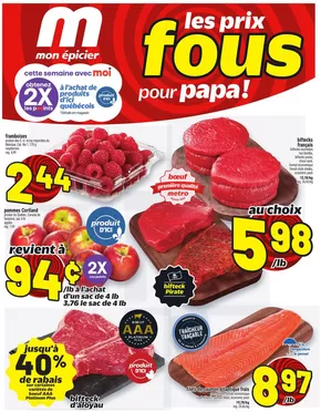 Metro catalogue in Saguenay | Top offers for all bargain hunters | 2025-06-12T00:00:00.000Z - 2025-06-18T00:00:00.000Z