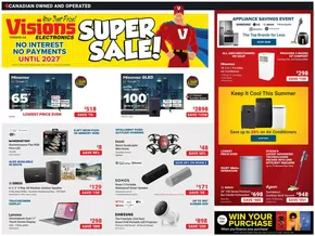 Visions Electronics catalogue in Winnipeg | Flyer | 2025-06-13T00:00:00.000Z - 2025-06-19T00:00:00.000Z