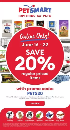 Petsmart catalogue in Campbell River | Top deals for all customers | 2025-06-16T00:00:00.000Z - 2025-06-22T00:00:00.000Z