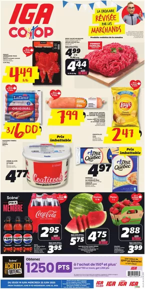 IGA Extra catalogue in Saint-Hyacinthe | Exclusive deals for our customers | 2025-06-19T00:00:00.000Z - 2025-06-25T00:00:00.000Z