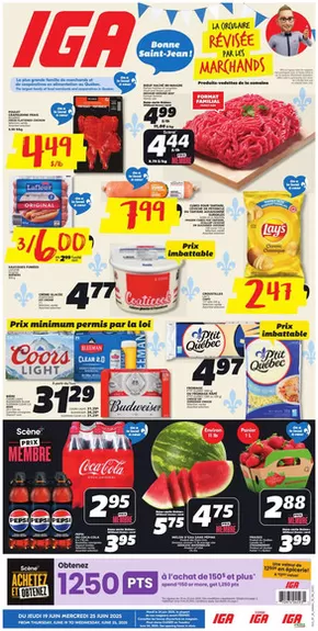 IGA catalogue in Newport QC | Quebec | 2025-06-19T00:00:00.000Z - 2025-06-25T00:00:00.000Z