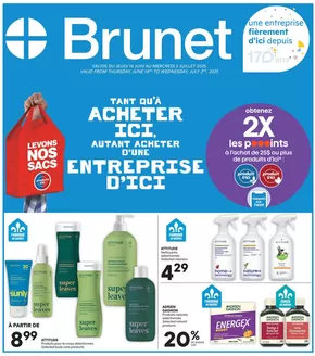 Brunet catalogue in La Malbaie | Offers for bargain hunters | 2025-06-19T00:00:00.000Z - 2025-07-02T00:00:00.000Z