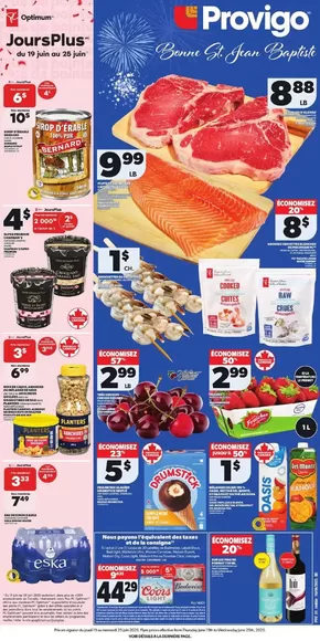 Provigo catalogue in La Malbaie | Our best bargains | 2025-06-19T00:00:00.000Z - 2025-06-25T00:00:00.000Z