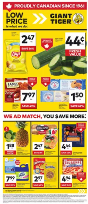 Giant Tiger catalogue in Saint Isidore | Great discounts on selected products | 2025-06-18T00:00:00.000Z - 2025-06-24T00:00:00.000Z