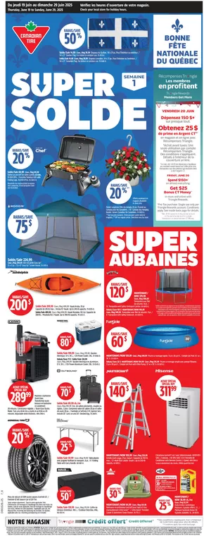 Current special promotions