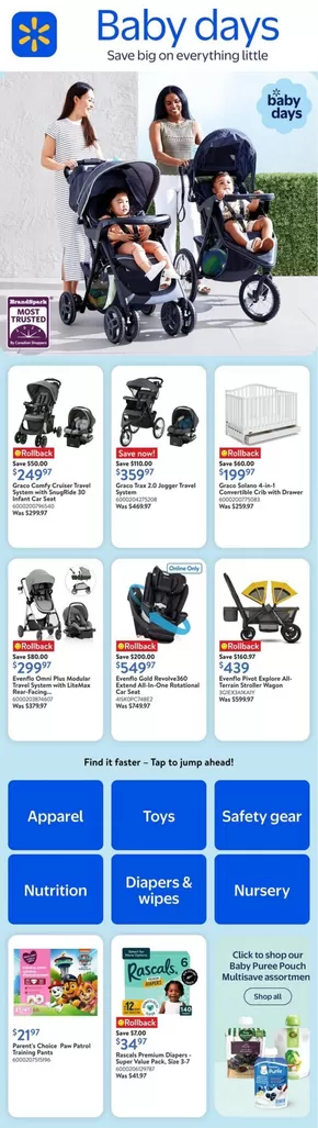 Walmart catalogue in Brownsburg-Chatham | Exclusive deals for our customers | 2025-06-18T00:00:00.000Z - 2025-07-02T00:00:00.000Z