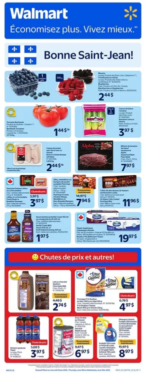 Walmart catalogue in Brownsburg-Chatham | Great offer for bargain hunters | 2025-06-19T00:00:00.000Z - 2025-06-26T00:00:00.000Z