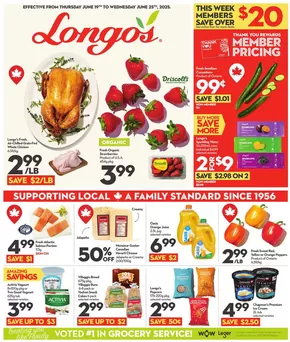 Longo's catalogue in Oshawa | Current bargains and offers | 2025-06-19T00:00:00.000Z - 2025-06-25T00:00:00.000Z