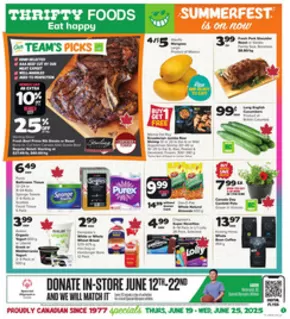 Thrifty Foods catalogue in Nanaimo | Current bargains and offers | 2025-06-19T00:00:00.000Z - 2025-06-25T00:00:00.000Z