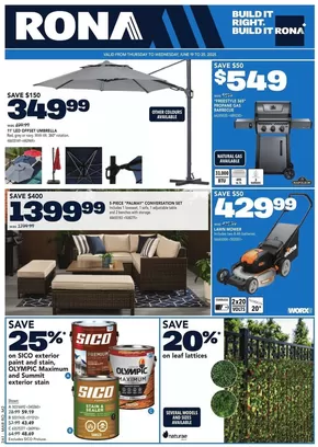 RONA Weekly ad