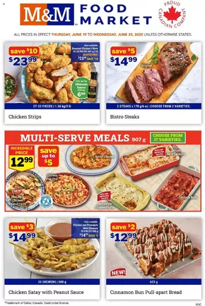 M&M Meat Shops catalogue in Estevan | M&M Meat Shops weekly flyer | 2025-06-19T00:00:00.000Z - 2025-06-25T00:00:00.000Z