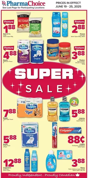 PharmaChoice catalogue in Boissevain | PharmaChoice Weekly ad | 2025-06-19T00:00:00.000Z - 2025-06-25T00:00:00.000Z
