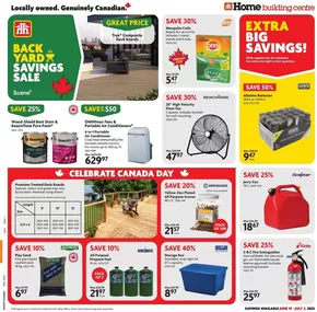 Home Hardware catalogue in Cap-Chat | Exclusive deals for our customers | 2025-06-19T00:00:00.000Z - 2025-07-02T00:00:00.000Z