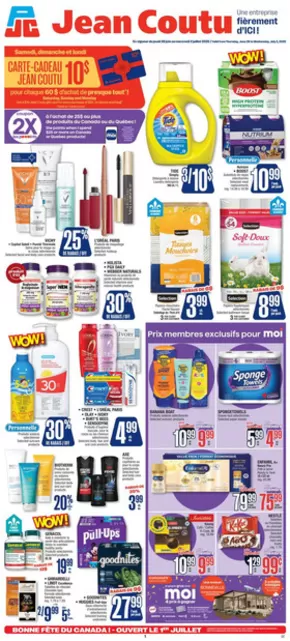 Jean Coutu catalogue in Quebec | Weekly Flyer | 2025-06-26T00:00:00.000Z - 2025-07-02T00:00:00.000Z