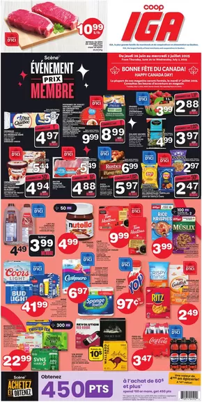 IGA catalogue in Ottawa | Iles-de-la-Madeleine | 2025-06-26T00:00:00.000Z - 2025-07-02T00:00:00.000Z