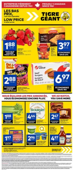 Giant Tiger catalogue in Saint-Georges | Wide range of offers | 2025-06-25T00:00:00.000Z - 2025-07-01T00:00:00.000Z