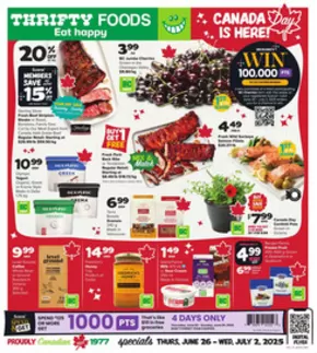 Thrifty Foods catalogue in Campbell River | Discover attractive offers | 2025-06-26T00:00:00.000Z - 2025-07-02T00:00:00.000Z