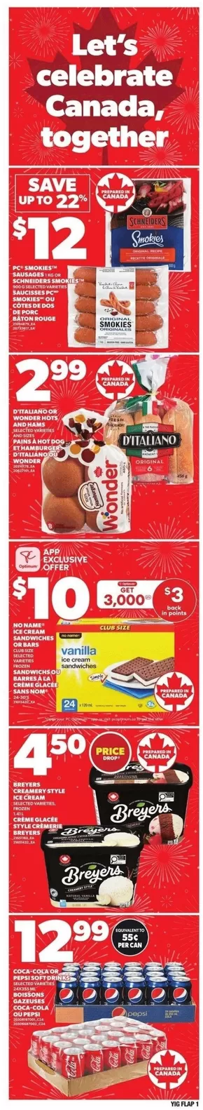 Independent Grocer weeky flyer