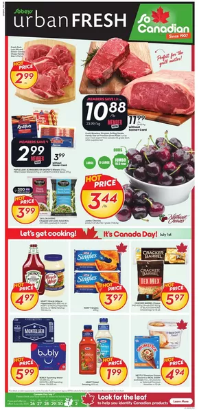Sobeys catalogue | Sobeys Weekly ad | 2025-06-26T00:00:00.000Z - 2025-07-02T00:00:00.000Z