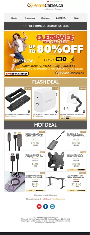 Primecables catalogue in Sudbury | Up To 80% Off | 2025-06-26T00:00:00.000Z - 2025-07-01T00:00:00.000Z