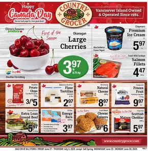Country Grocer catalogue in Nanaimo | Save now with our deals | 2025-06-27T00:00:00.000Z - 2025-07-03T00:00:00.000Z