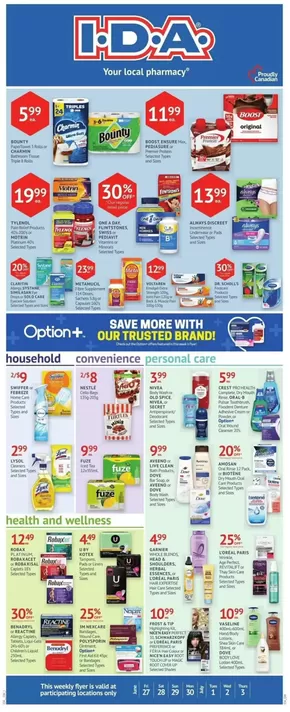 IDA Pharmacy catalogue in Duncan | Weekly Specials | 2025-06-27T00:00:00.000Z - 2025-07-03T00:00:00.000Z
