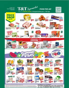 T&T Supermarket catalogue in Laval | Great offer for all customers | 2025-06-27T00:00:00.000Z - 2025-07-03T00:00:00.000Z