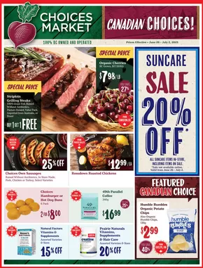 Choices Market weekly flyer