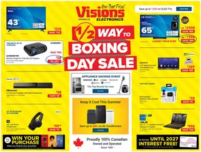 Visions Electronics catalogue in Toronto | Flyer | 2025-06-27T00:00:00.000Z - 2025-07-03T00:00:00.000Z