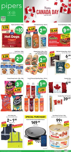 Pipers catalogue in St. John's | Flyer Pipers | 2025-06-26T00:00:00.000Z - 2025-07-02T00:00:00.000Z