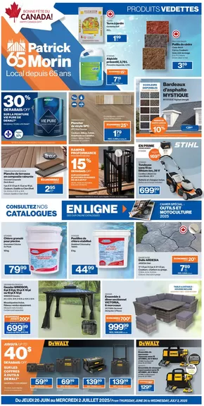 Patrick Morin catalogue in Quebec | Produits Vedettes | 2025-06-27T00:00:00.000Z - 2025-07-02T00:00:00.000Z
