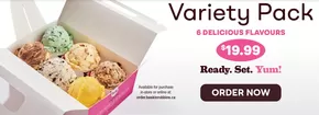 Baskin Robbins catalogue in Montreal | Variety Pack $19.99 | 2025-06-30T00:00:00.000Z - 2025-07-30T00:00:00.000Z