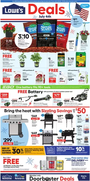 Lowe's catalogue in Sudbury | Weekly Deals | 2025-06-30T00:00:00.000Z - 2025-07-09T00:00:00.000Z