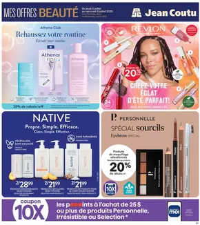 Jean Coutu catalogue in Miramichi | Cosmetics Insert | 2025-07-03T00:00:00.000Z - 2025-07-09T00:00:00.000Z