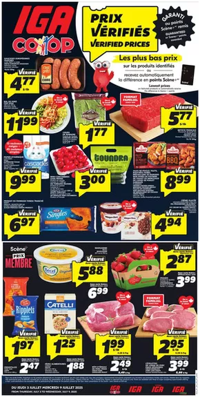 IGA catalogue in Montreal | New Brunswick | 2025-07-03T00:00:00.000Z - 2025-07-09T00:00:00.000Z
