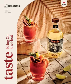 BC Liquor Stores catalogue in Nanaimo | Taste summer 2025  | 2025-07-01T00:00:00.000Z - 2025-08-31T00:00:00.000Z