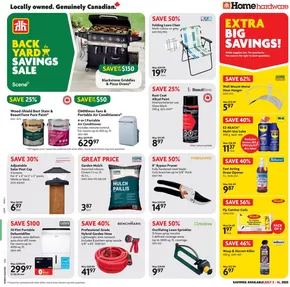 Home Hardware catalogue in Chilliwack | Great offer for bargain hunters | 2025-07-03T00:00:00.000Z - 2025-07-16T00:00:00.000Z