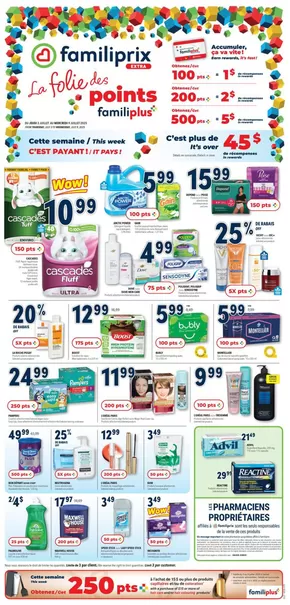 Familiprix catalogue in Sherbrooke QC | Great offer for all customers | 2025-07-03T00:00:00.000Z - 2025-07-09T00:00:00.000Z