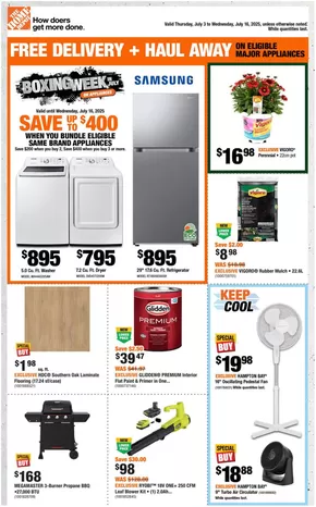 Home Depot catalogue in Red Deer | Exclusive bargains | 2025-07-03T00:00:00.000Z - 2025-07-16T00:00:00.000Z