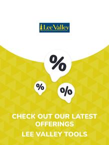 Lee Valley Tools catalogue in Montreal | Offers Lee Valley Tools | 2023-10-12T00:00:00.000Z - 2025-10-29T00:00:00.000Z