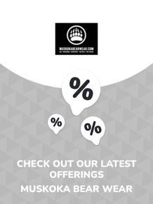 Muskoka Bear Wear catalogue | Offers Muskoka Bear Wear | 2023-10-12T00:00:00.000Z - 2025-10-29T00:00:00.000Z
